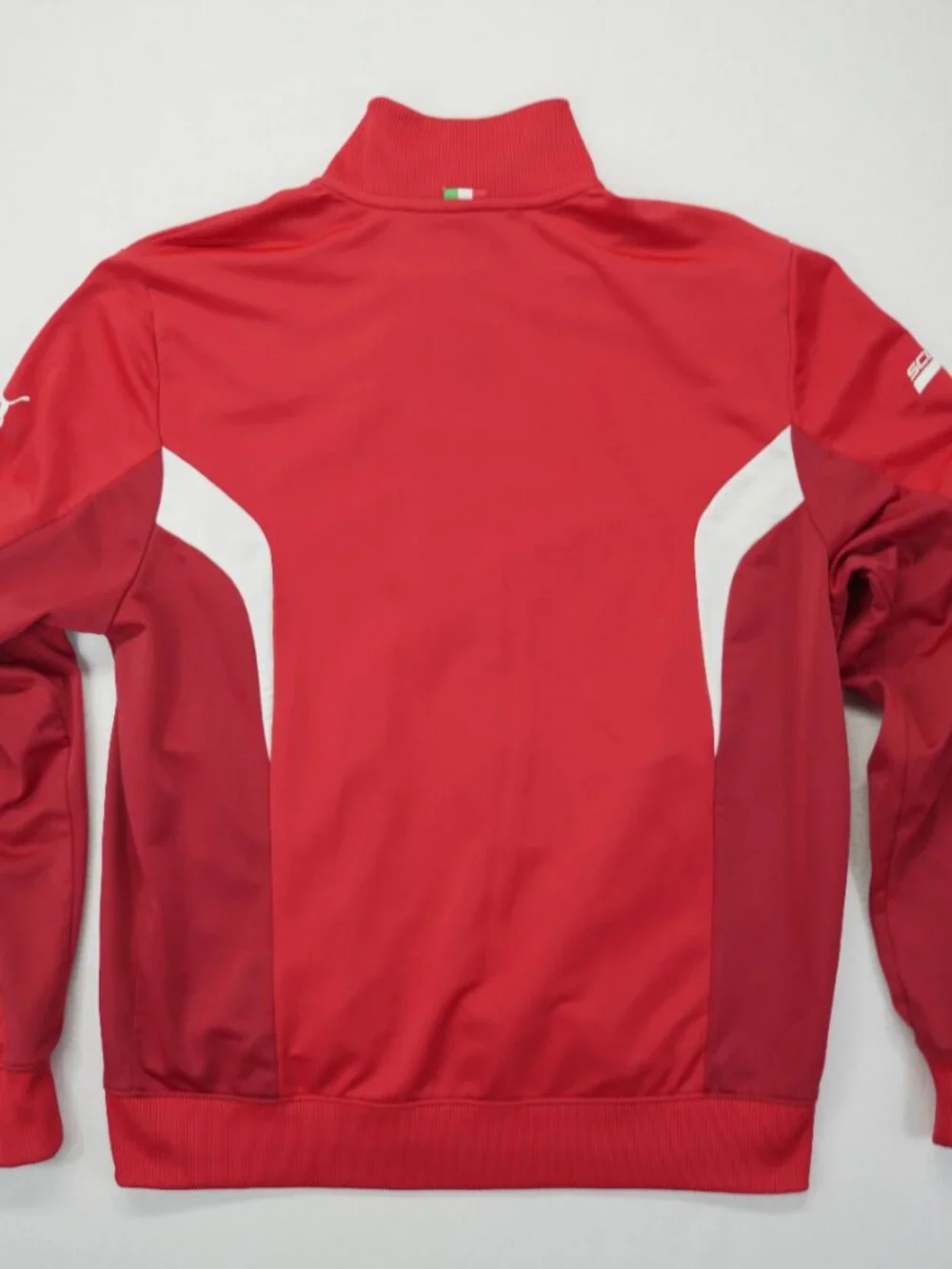 PUMA SCUDERIA FERRARI Zip-Up Track Jacket MEN'S SZ Large Red/Rosso Corso Racing - Picture 9 of 12